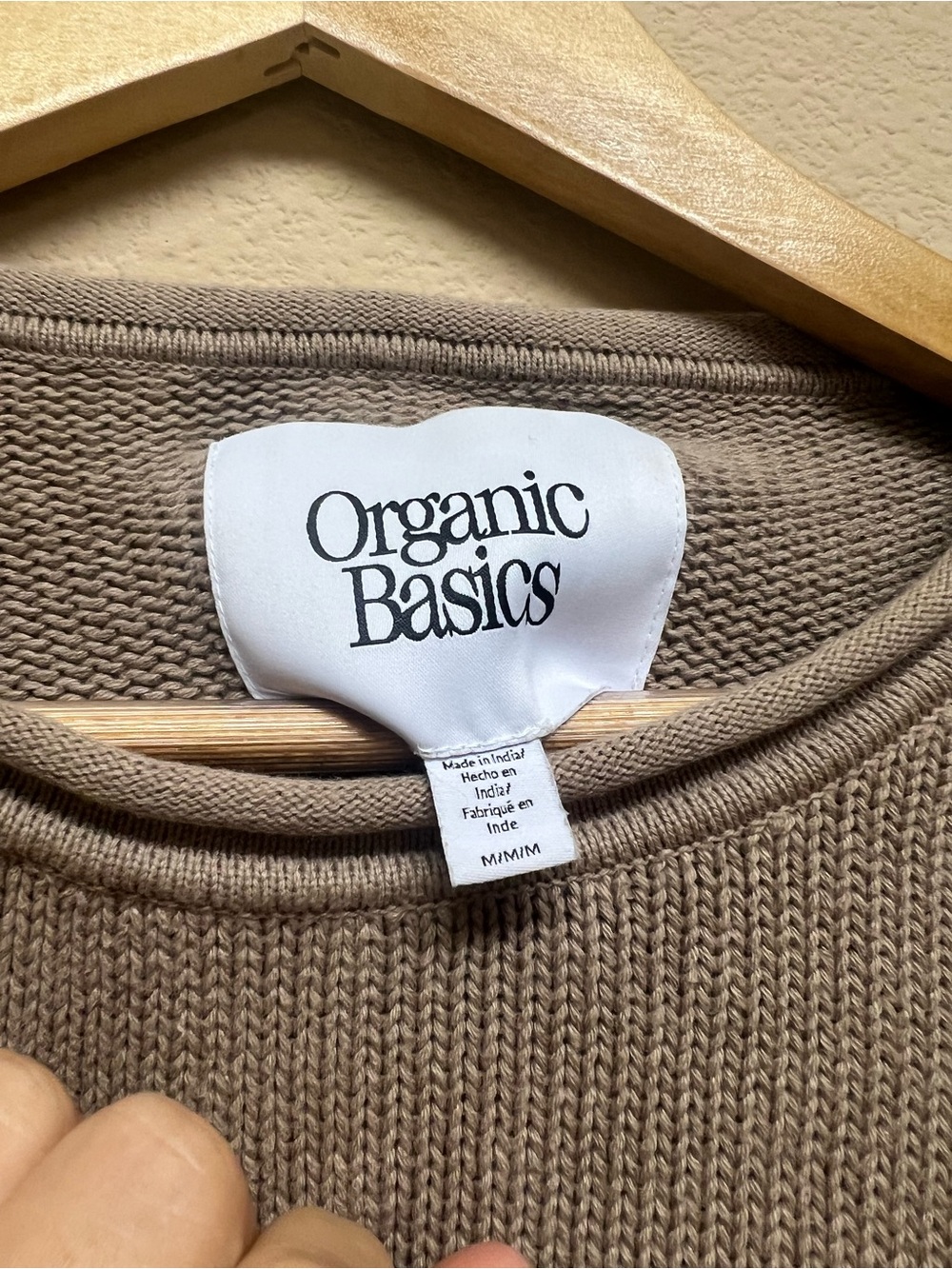 Organic Basics True knit sweater size m - Picture 3 of 6
